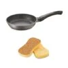 Set Poêle Anti-adhérente Dur Comme La Pierre 20 Cm Et 2 éponges Végétales -Cuisine À La Maison 101024 0 2 Set poele anti adherente Dur comme la pierre 20 cm et 2 eponges vegetales Mathon