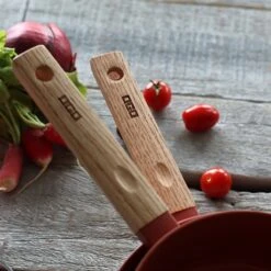 Casserole Ector Induction Aluminium Revêtu Manche En Bois 16 Cm Rouge -Cuisine À La Maison 108009 3 3 Casserole Ector induction aluminium revetu manche en bois 16 cm rouge Ogo