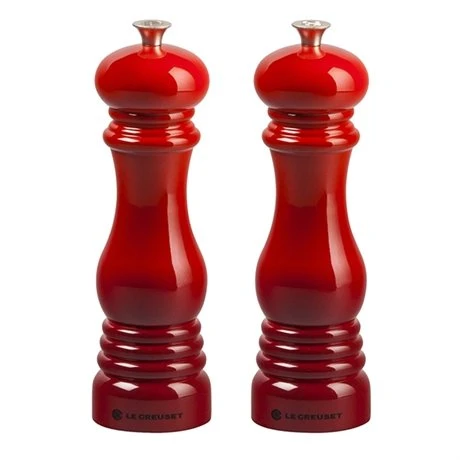 Le Creuset Lot De 2 Moulins à Sel Et à Poivre Cerise 3 Le Creuset Lot De 2 Moulins à Sel Et à Poivre Cerise