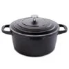 Cocotte Légère Ronde En Fonte D'aluminium 24 Cm 4,5 L Coloris Noir -Cuisine À La Maison 203000 0 11 Cocotte legere ronde en fonte d aluminium 24 cm 4 5 L coloris noir Mathon