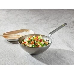 De Buyer Wok Minéral B 28 Cm 7 De Buyer Wok Minéral B 28 Cm -Cuisine À La Maison 211023 2 1 Wok Mineral B 28 cm De Buyer