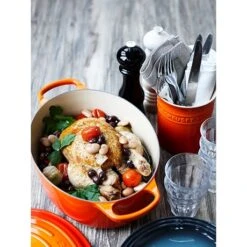 Le Creuset Cocotte Fonte Ovale Volcanique 29 Cm 8 Le Creuset Cocotte Fonte Ovale Volcanique 29 Cm -Cuisine À La Maison 213202 2 3 Cocotte fonte ovale volcanique 29 cm Le Creuset