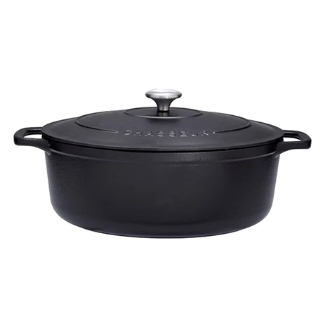 Cocotte Sublime Fonte Ovale 5 L 29 Cm Noir 3 Cocotte Sublime Fonte Ovale 5 L 29 Cm Noir