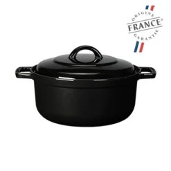 Invicta Cocotte Bistrot Noir 2 à 4 Personnes 20 Cm -Cuisine À La Maison 213258 0 3 Cocotte bistrot noir 2 a 4 personnes 20 cm Invicta