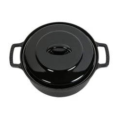 Invicta Cocotte Bistrot Noir 2 à 4 Personnes 20 Cm -Cuisine À La Maison 213258 2 3 Cocotte bistrot noir 2 a 4 personnes 20 cm Invicta