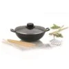 Wok En Fonte Avec Accessoires 24 Cm 2 Personnes -Cuisine À La Maison 22303 0 1 Wok en fonte avec accessoires 24 cm 2 personnes Kela