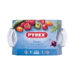 Cocotte Ovale En Verre 5,8 L Classic Pyrex -Cuisine À La Maison 243002 1 1 Cocotte ovale en verre 5 8 L Classic Pyrex Pyrex