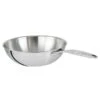 Wok Inox 30 Cm Castel'pro -Cuisine À La Maison 271070 0 1 Wok inox 30 cm Castel pro Cristel