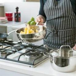 BEKA Sauteuse Inox Avec Couvercle 24 Cm Belvia -Cuisine À La Maison 27281 2 2 Sauteuse inox avec couvercle 24 cm Belvia Beka