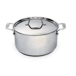 BEKA Faitout Chef Inox Avec Couvercle 24 Cm 5,7 L