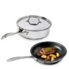 BEKA Lot Poêle, Sauteuse Et Couvercle 28 Cm Chef -Cuisine À La Maison 279010 0 0 Lot Poele sauteuse et couvercle 28 cm Chef Beka