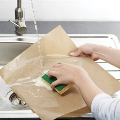 Feuille De Protection Pour Four Anti-adhérente Et Réutilisable -Cuisine À La Maison 30011 4 6 Feuille de protection pour four anti adherente et reutilisable Mathon