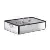 Plat à Four En Inox Avec Couvercle Transparent 36 X 25 Cm -Cuisine À La Maison 37114 0 2 Plat a four en inox avec couvercle transparent 36 x 25 cm Inoxriv