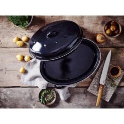 BEKA Roaster émail Roasty Cook 42 Cm -Cuisine À La Maison 383003 2 1 Roaster email Roasty Cook 42 cm Beka