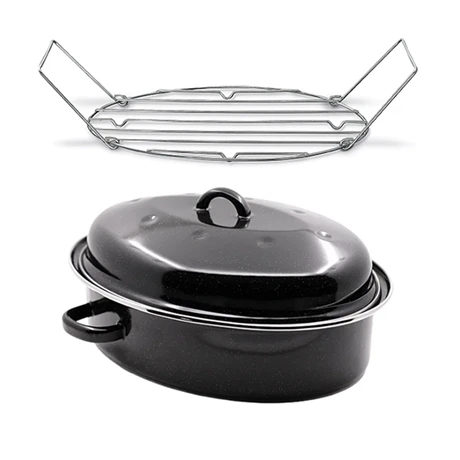 BEKA Lot Roaster Roasty'Cook 32 Cm + Grille 3 BEKA Lot Roaster Roasty'Cook 32 Cm + Grille