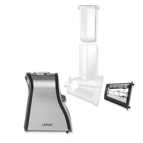 LIVOO Râpe électrique Multifonctions 200 W DOP192 6 LIVOO Râpe électrique Multifonctions 200 W DOP192 – Image 4