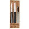Coffret 3 Couteaux éplucheur Tomate Et Office -Cuisine À La Maison 471050 0 1 Coffret 3 couteaux eplucheur tomate et office Roger Orfevre