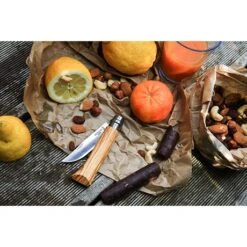 Opinel Couteau Pliant N°06 Inox 7 Cm Manche En Olivier -Cuisine À La Maison 471212 2 3 Couteau pliant N 06 Inox 7 cm manche en Olivier Opinel