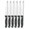 6 Couteaux à Steak Lame Lisse