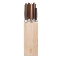 Opinel Bloc Pour 5 Couteaux En Hêtre -Cuisine À La Maison 480005 4 2 Bloc pour 5 couteaux en hetre Opinel