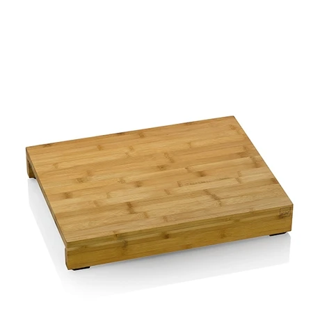 Planche à Découper Bambou 46 Cm Kenina 3 Inserts Acier Inoxydable 4 Planche à Découper Bambou 46 Cm Kenina 3 Inserts Acier Inoxydable – Image 2