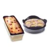 Lot De 2 Protections Moules à Cake Et Ronds -Cuisine À La Maison 519097 0 3 Lot de 2 protections moules a cake et ronds NoStik
