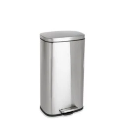 Poubelle De Cuisine En Inox 30 L