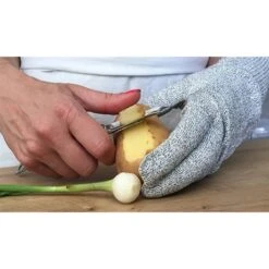 Gant De Protection Contre Les Coupures Droitier Et Gaucher -Cuisine À La Maison 609101 2 3 Gant de protection contre les coupures droitier et gaucher Mathon