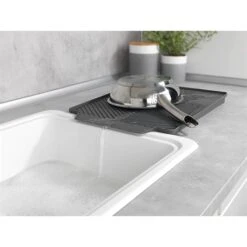 Tapis égouttoir Linéa Gris