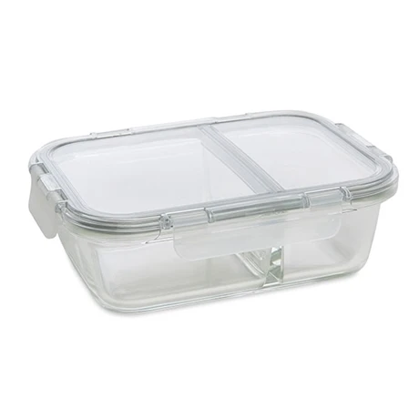 Boîte En Verre Borosilicate 2 Compartiments 950 Ml 4 Boîte En Verre Borosilicate 2 Compartiments 950 Ml – Image 2