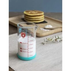 Verre Doseur En Verre Avec Silicone 200 Ml