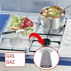 Set De 2 Couvre-plaques Transparentes 8 Set De 2 Couvre-plaques Transparentes -Cuisine À La Maison 62014 2 1 Set de 2 couvre plaques transparentes Wenko by Maximex