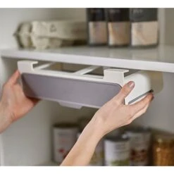 Joseph Joseph Porte-épices Gris Sous étagère -Cuisine À La Maison 653063 3 2 Porte epices gris sous etagere Joseph Joseph