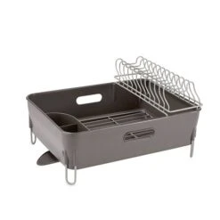 Egouttoir à Vaisselle Avec Bac Et Gouttière D'écoulement -Cuisine À La Maison 654025 2 4 Egouttoir a vaisselle avec bac et gouttiere d ecoulement Mathon