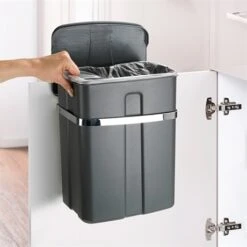 Poubelle De Porte 10 Poubelle De Porte -Cuisine À La Maison 654085 3 3 Poubelle de porte Wenko by Maximex
