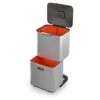 Joseph Joseph Poubelle Totem Acier Inoxydable 60 L - 2 Compartiments 30 L 1 Joseph Joseph Poubelle Totem Acier Inoxydable 60 L - 2 Compartiments 30 L -Cuisine À La Maison 678001 0 2 Poubelle Totem acier inoxydable 60 L 2 compartiments 30 L Joseph Joseph