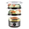 Cuiseur Vapeur Compact 3 Paniers 6 L TCV-364 -Cuisine À La Maison 713103 0 1 Cuiseur vapeur compact 3 paniers 6 L TCV 364 Techwood