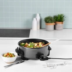 Tristar Faitout électrique 5 L Avec Couvercle 1 500 W PZ-9135 -Cuisine À La Maison 718002 3 2 Faitout electrique 5 L avec couvercle 1 500 W PZ 9135 Tristar