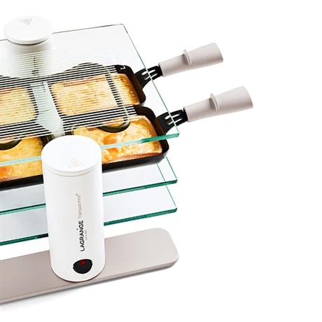 Raclette 4 Personnes Transparence MINERAL 7 Raclette 4 Personnes Transparence MINERAL – Image 5