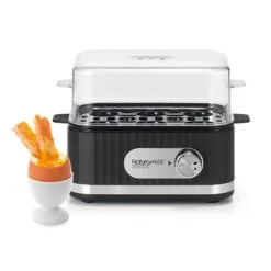 Cuiseur à œufs électrique 6 œufs 400 W Noir 8 Cuiseur à œufs électrique 6 œufs 400 W Noir -Cuisine À La Maison 780300 2 1 Cuiseur a ufs electrique 6 ufs 400 W noir Naturamix