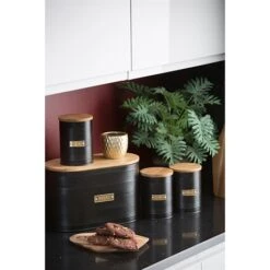 Typhoon Boîte à Thé 1 L Noire -Cuisine À La Maison 880048 2 2 Boite a the 1 L noire Typhoon